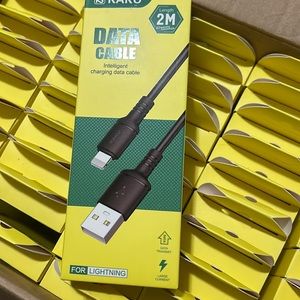 2 lightening charging cords 6ft long each